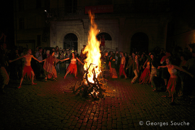 Pézenas, feux de la Saint Jean, 18/06/11