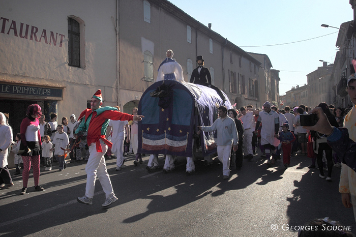 Carnaval de Pézenas, le poulain, 21/02/12