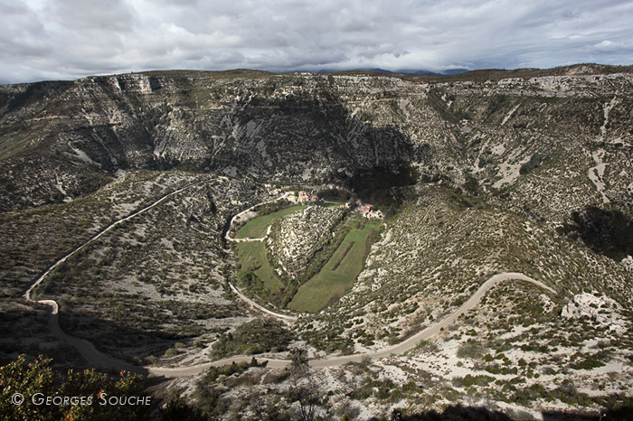 Cirque de Navacelles, avril 2012